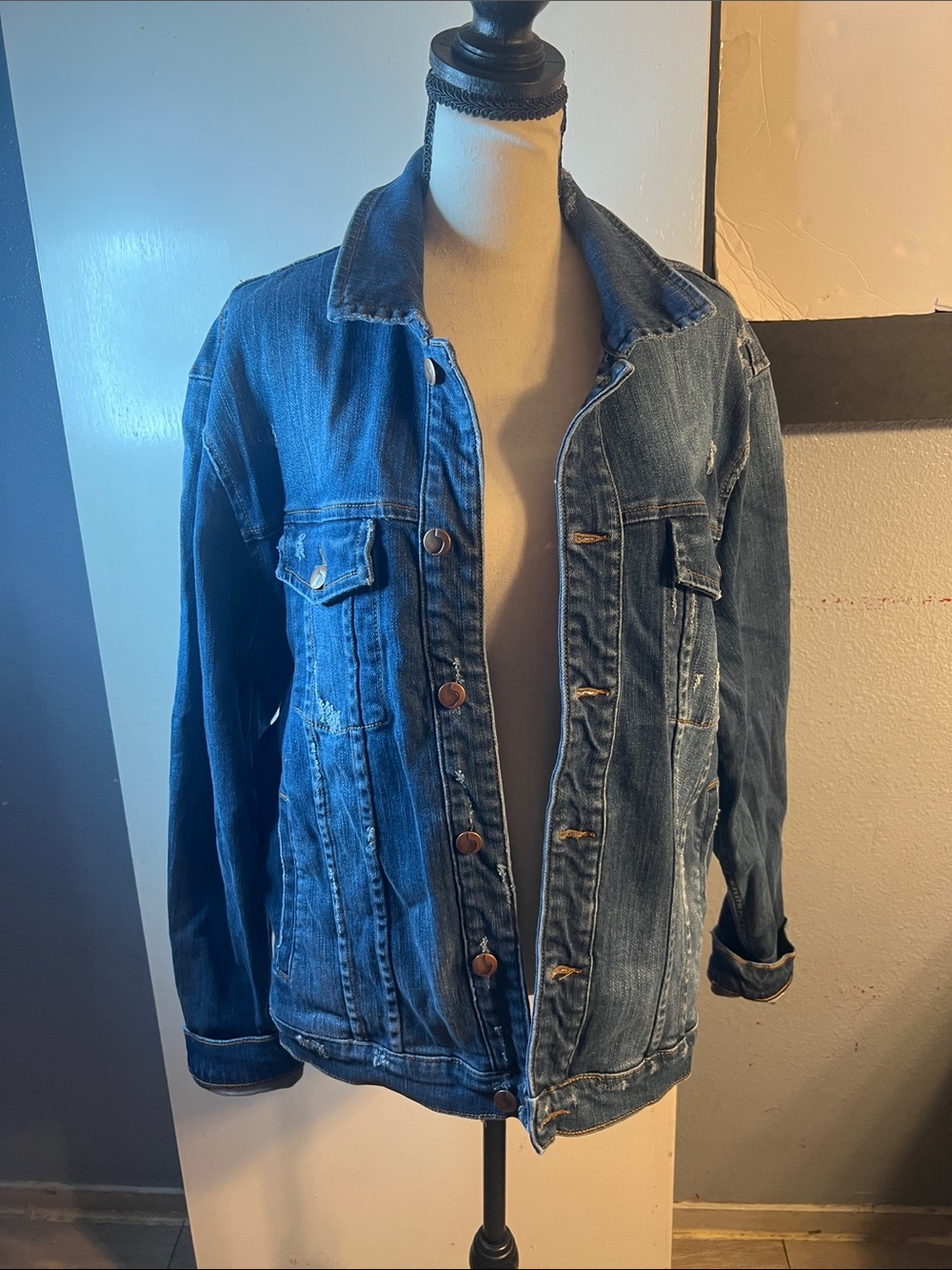 Joe's Jeans Indigo Blue Denim Jacket for Women